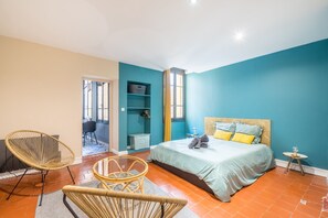 Free WiFi, bed sheets - L’Escapade Nîmoise - grand studio centre Nîmes (Nimes)
