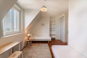 2 quartos, Wi-Fi de cortesia, roupa de cama