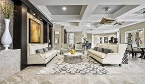Living area - Luxury Themed Villa w/ Pool, Game Room, Resort (Davenport)
