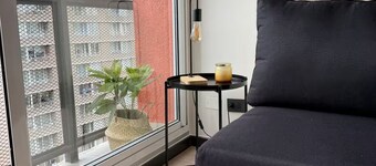 HomeStudio 2PAX Santiago/Parque Almagro/Movistar Arena + Parking