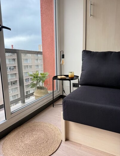 HomeStudio 2PAX Santiago/Parque Almagro/Movistar Arena + Parking