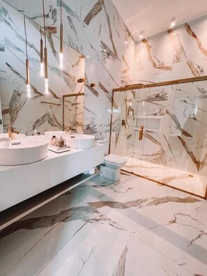 Suite, Balcony, Sea View | Bathroom - Casa cancun hotel boutique e eventos (Penha)