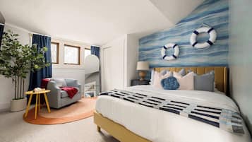 Desk, iron/ironing board, travel crib, WiFi
