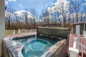 Terrace/patio - Wayfinder House | Game Room • Hot Tub • Movie Room (Canandaigua)