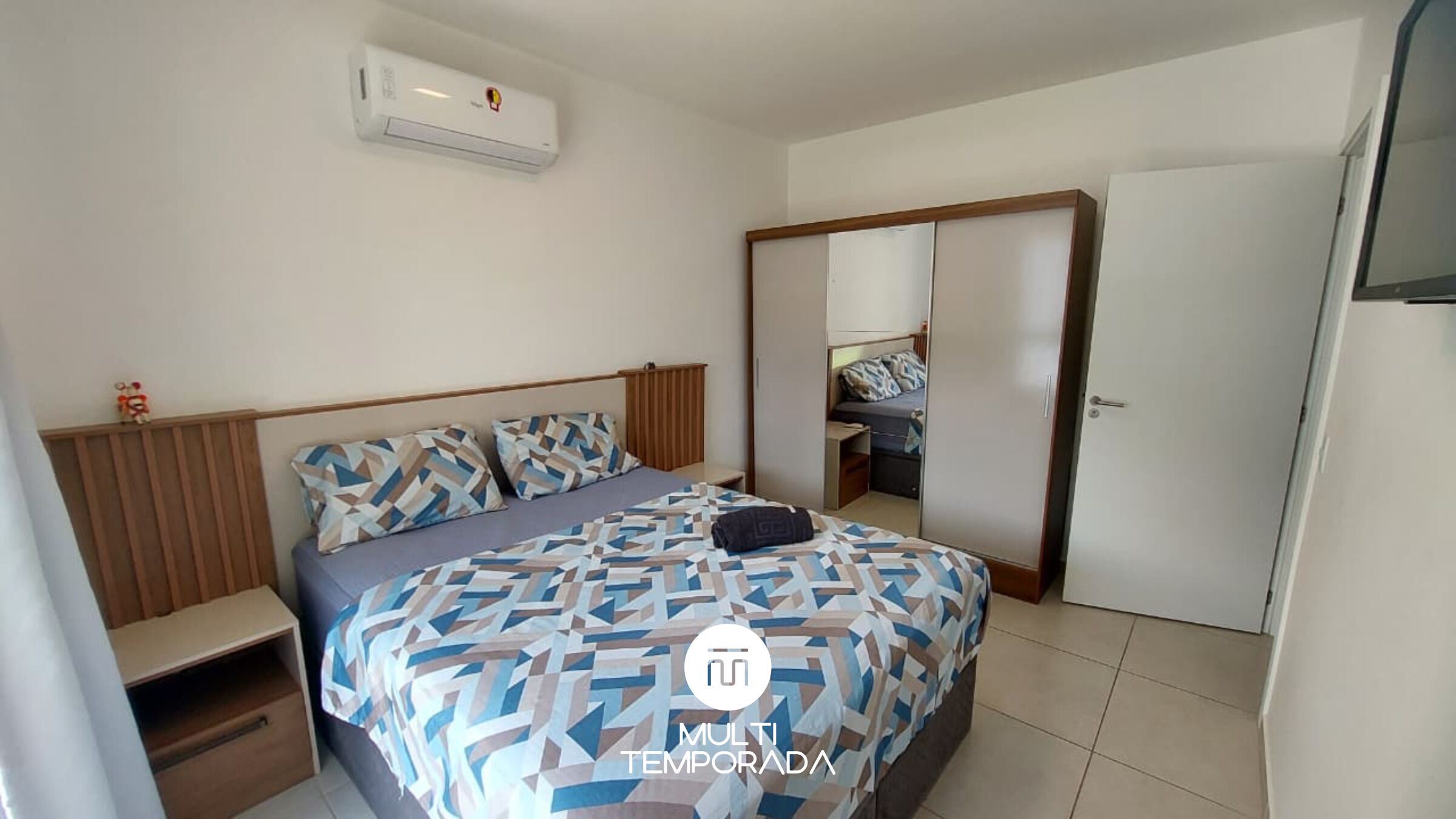 Apartamento luxo | Roupas de cama premium, individualmente decorados