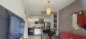 Deluxe Apartment | Living area - Apartamento Aconchego do Ribeirão - FLN (Florianópolis)