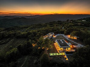 Exterior - Heated Pool, Atreeum and Olive Groove - Villa M Excelsior (Sveti Donat)