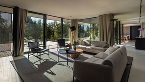 Living area - Heated Pool, Atreeum and Olive Groove - Villa M Excelsior (Sveti Donat)