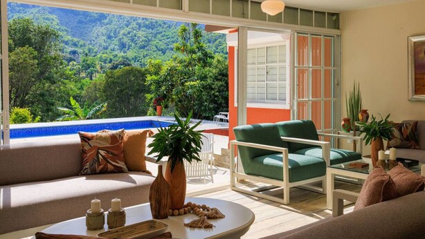 Living area - Relax in this Spacious and Fresh Hillside Villa in La Cuaba | Private Pool (La Cuaba)