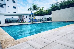 Pool - Modern Luxury Stay Near City w/ Pool, AC & Fast WiFi (Gurabo)