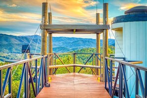 Property grounds - Belltop: Architectural Wonder on Private Mountain (Pigeon Forge)