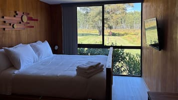 Klassieke kamer, 1 twee- of 2 eenpersoonsbedden, balkon, uitzicht op tuin