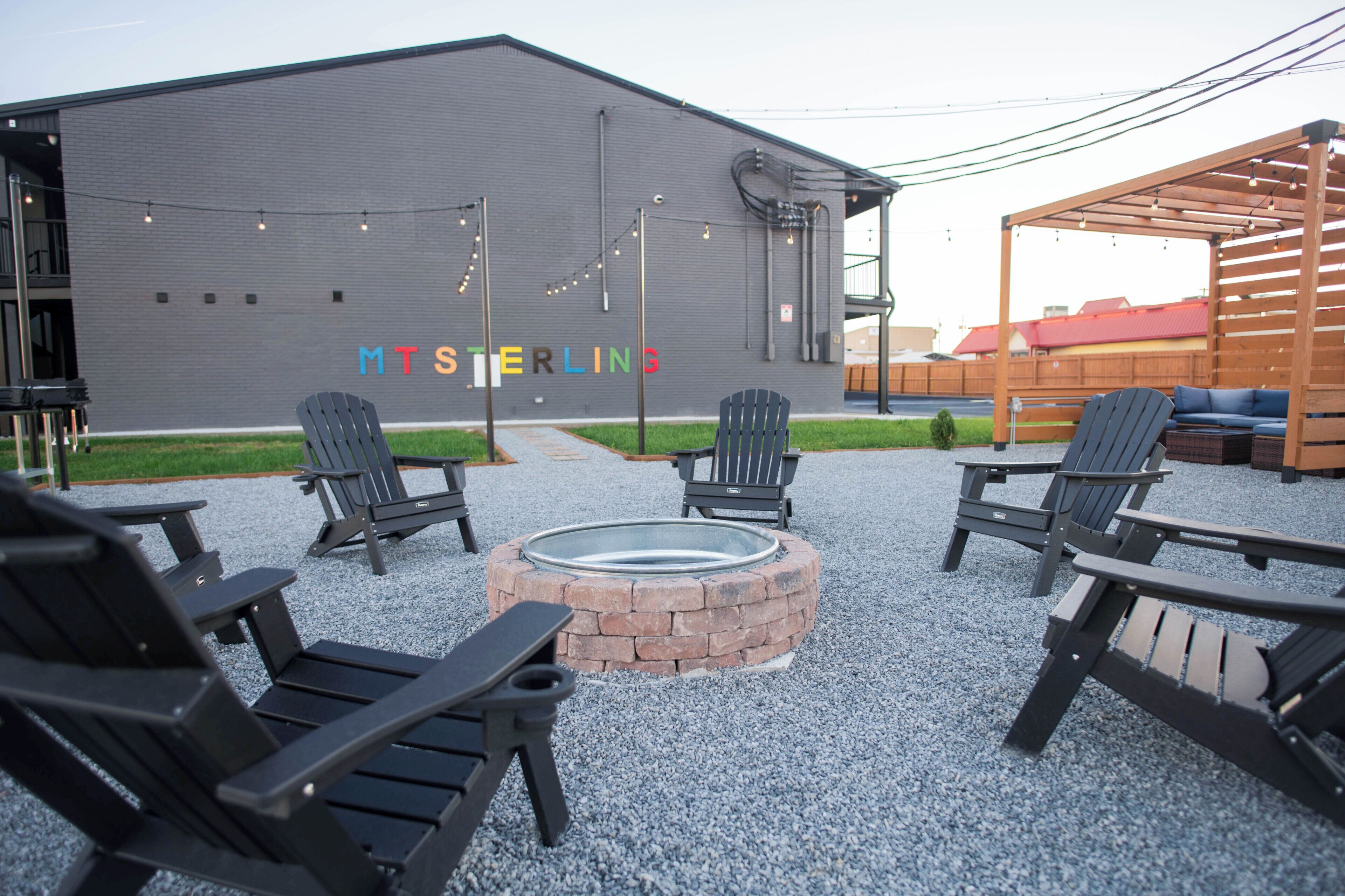 Enceinte de l’hébergement