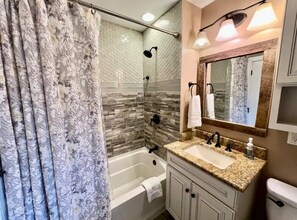 Shower, towels, soap, toilet paper - Full Home, hot tub, Game Room! (Charleston)