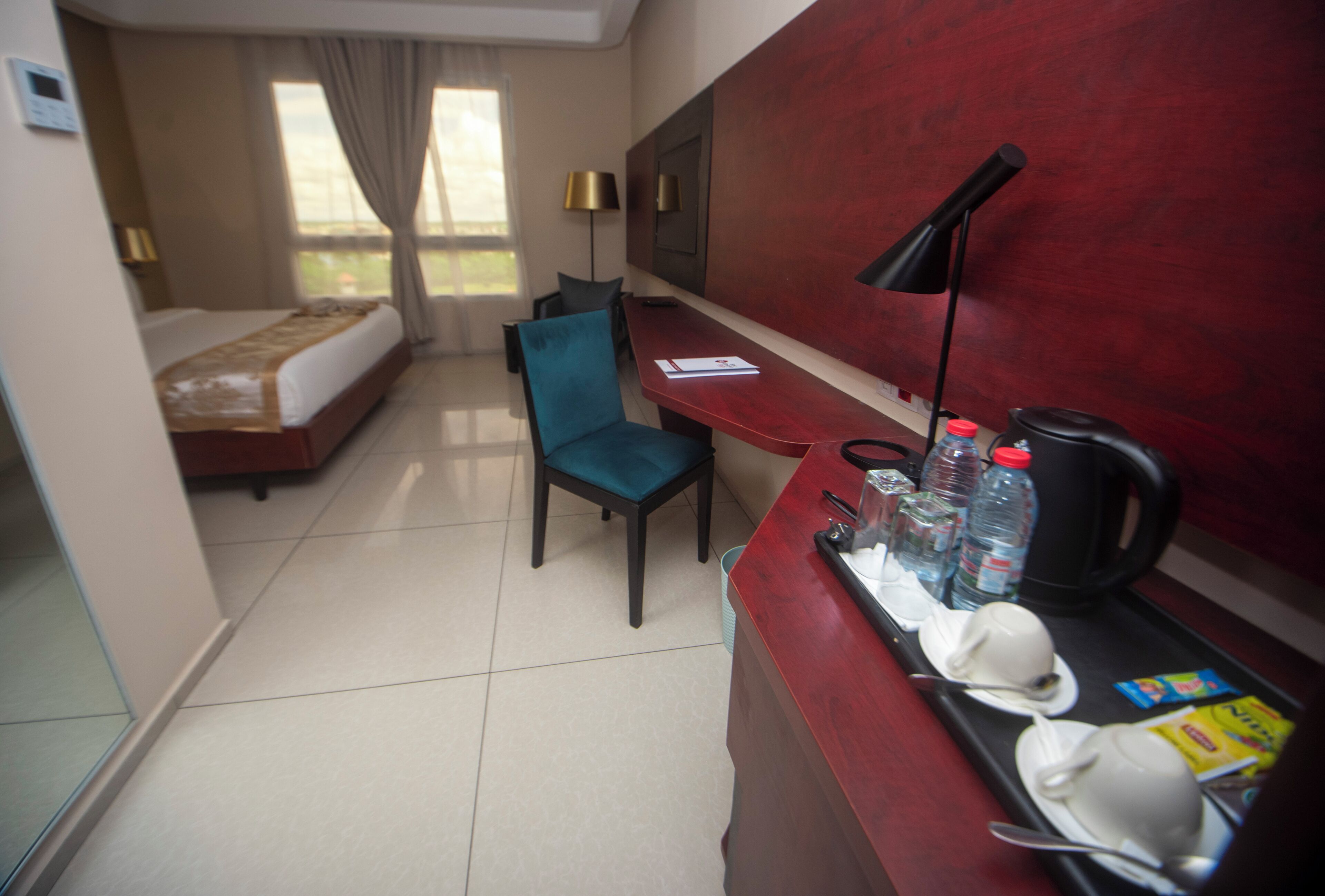 Economy Double Room, Non Smoking, Mezzanine | In-room safe, desk, laptop workspace, blackout curtains