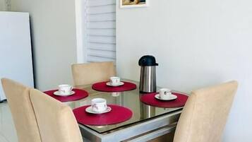 Apartamento standard | Opções para refeição