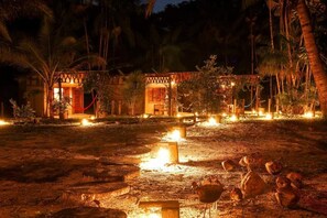 Chalet, balcón, vista al jardín | Áreas de la propiedad