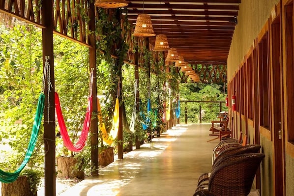 Deluxe Suite, Patio, Garden View | Terrace/patio