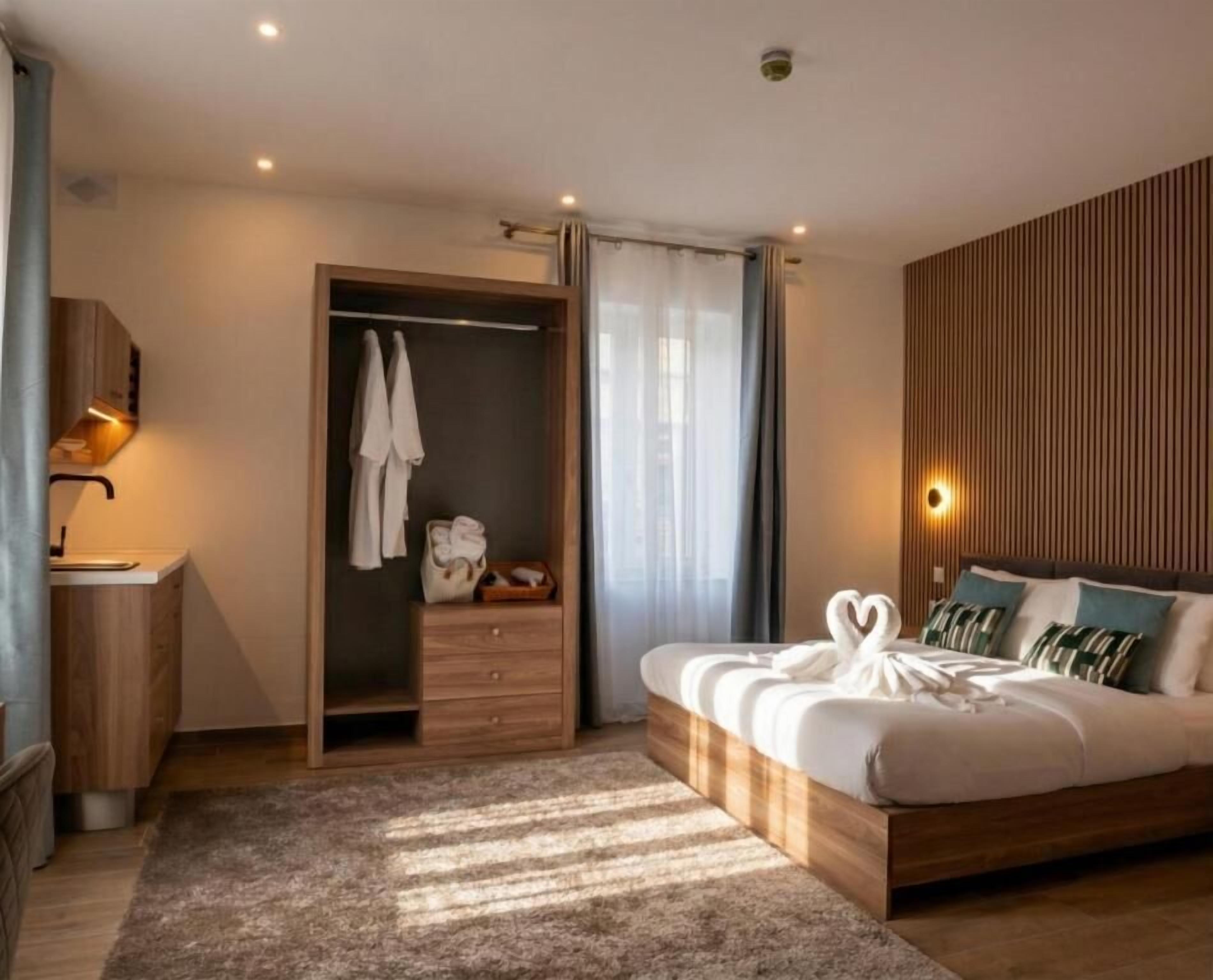 디럭스 더블룸 또는 트윈룸, 시내 전망