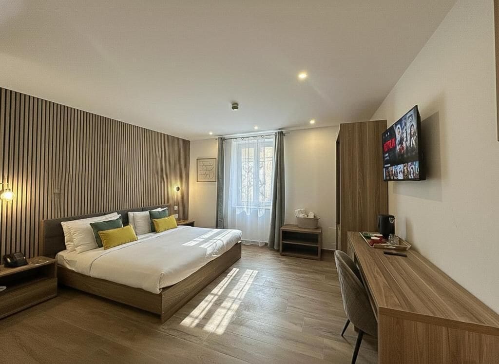 Deluxe Double or Twin Room, City View