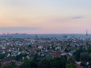 Miscellaneous - View of the Eiffel Tower and Paris, Terrace and Quiet area (Clamart)