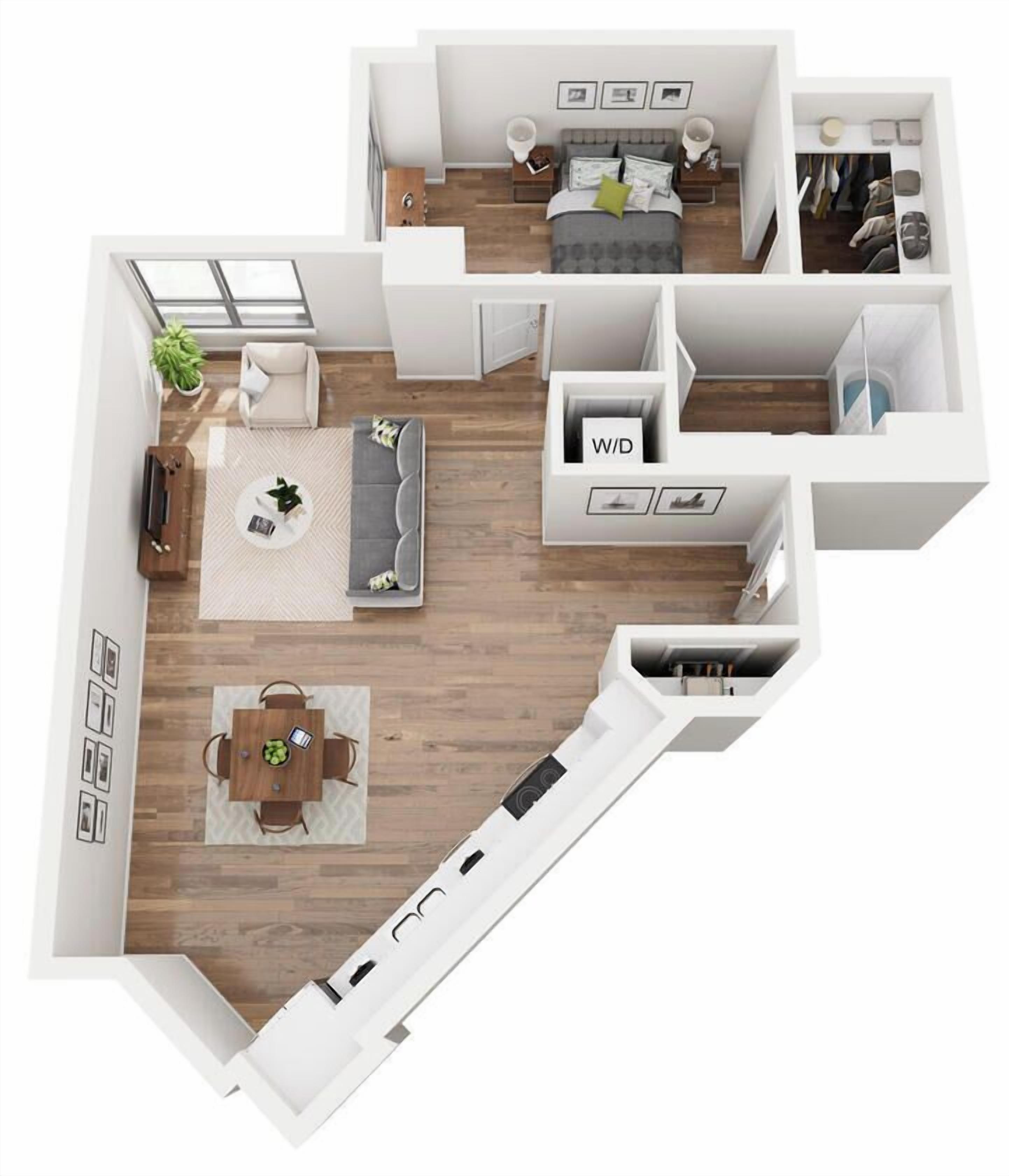 Departamento estándar | Plano