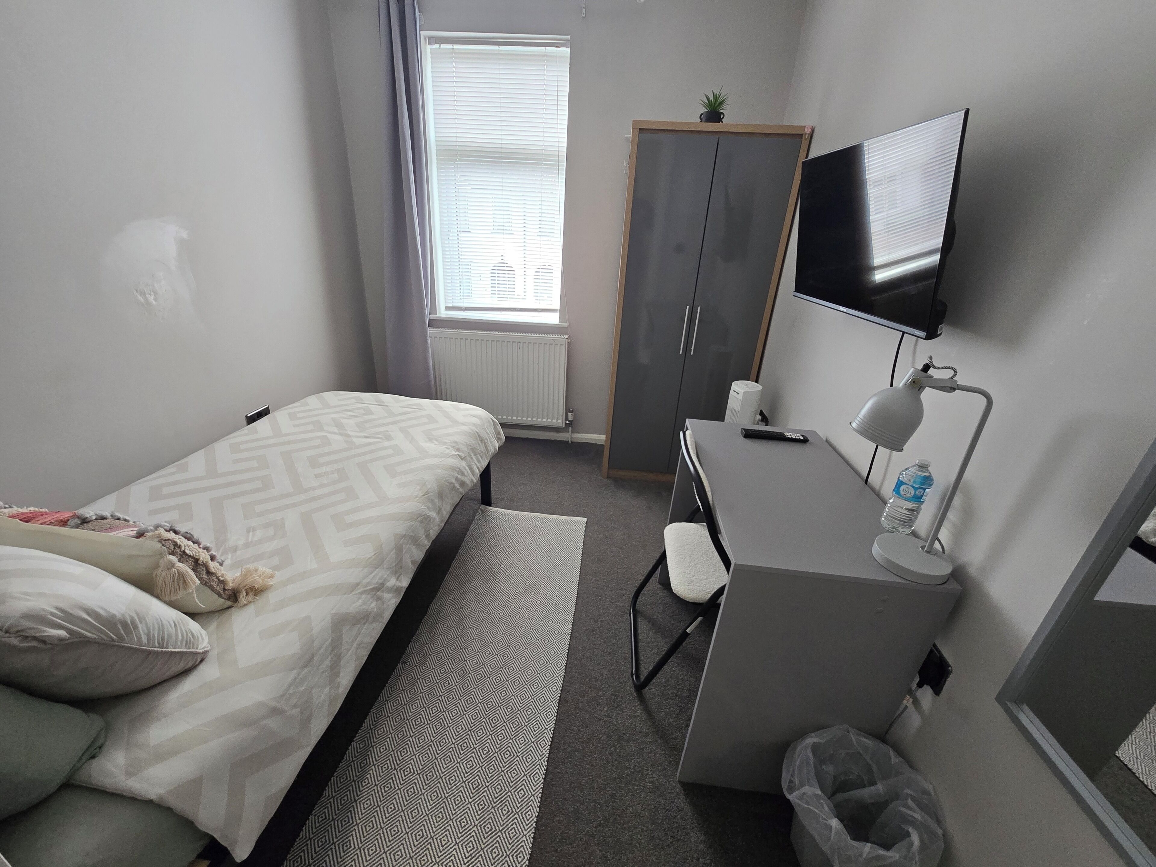 Enkelrum - utsikt mot staden