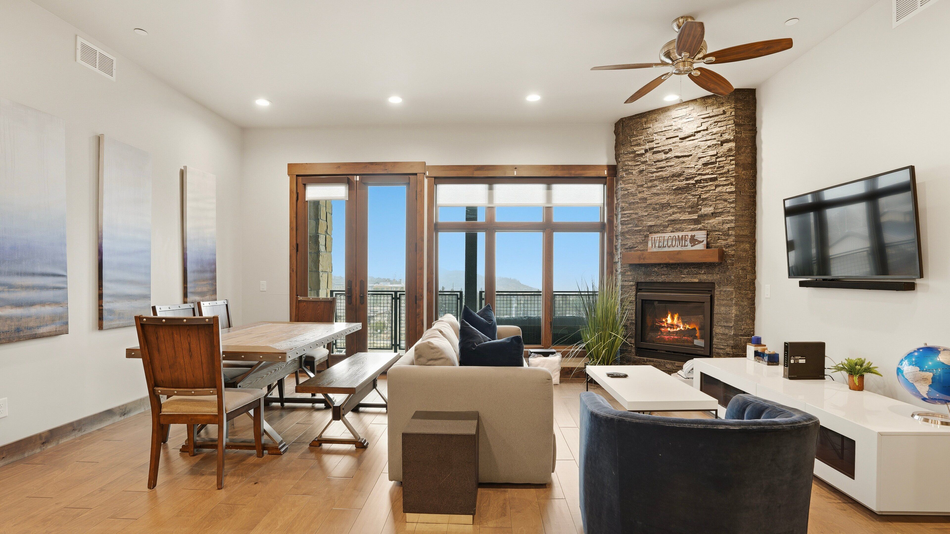 Área de sala de estar