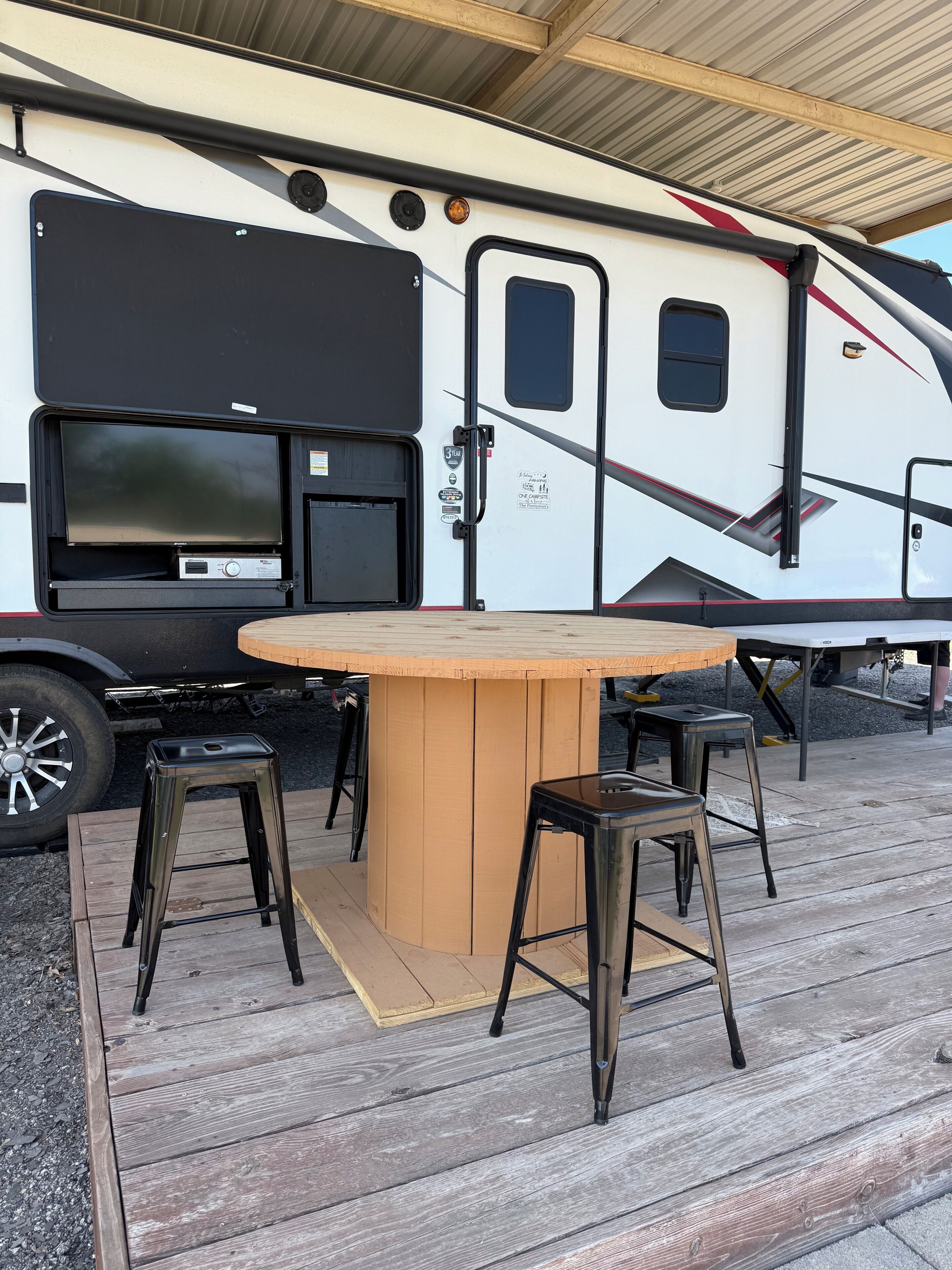 Udendørs spisemuligheder