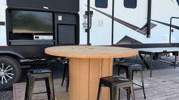 Udendørs spisemuligheder