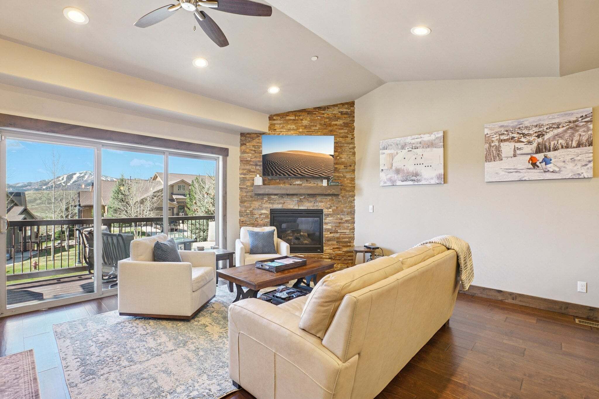 Área de sala de estar