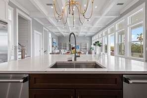 Interior - FirePit, Private Pool, LSV/Golf Cart, & Bikes! Rooftop GULF VIEWS! (Santa Rosa Beach)