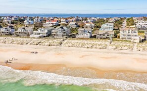 On the beach - York - Duck, Carolina Dunes, Oceanfront, Ocean View, Hot Tub, Large Decks, Pets OK (Duck)