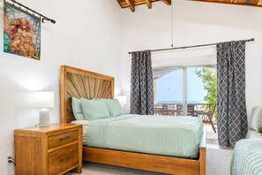 2 bedrooms, iron/ironing board, Internet, bed sheets - Family friendly beach front two-bedroom home with AC (Hopkins)