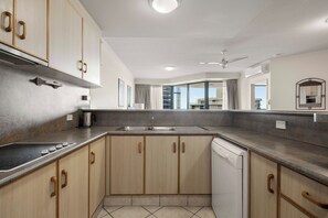 Apartment, Balcony, Ocean View | Private kitchen - 1BR Ocean View Apartment - Sun City 2303 (Surfers Paradise)