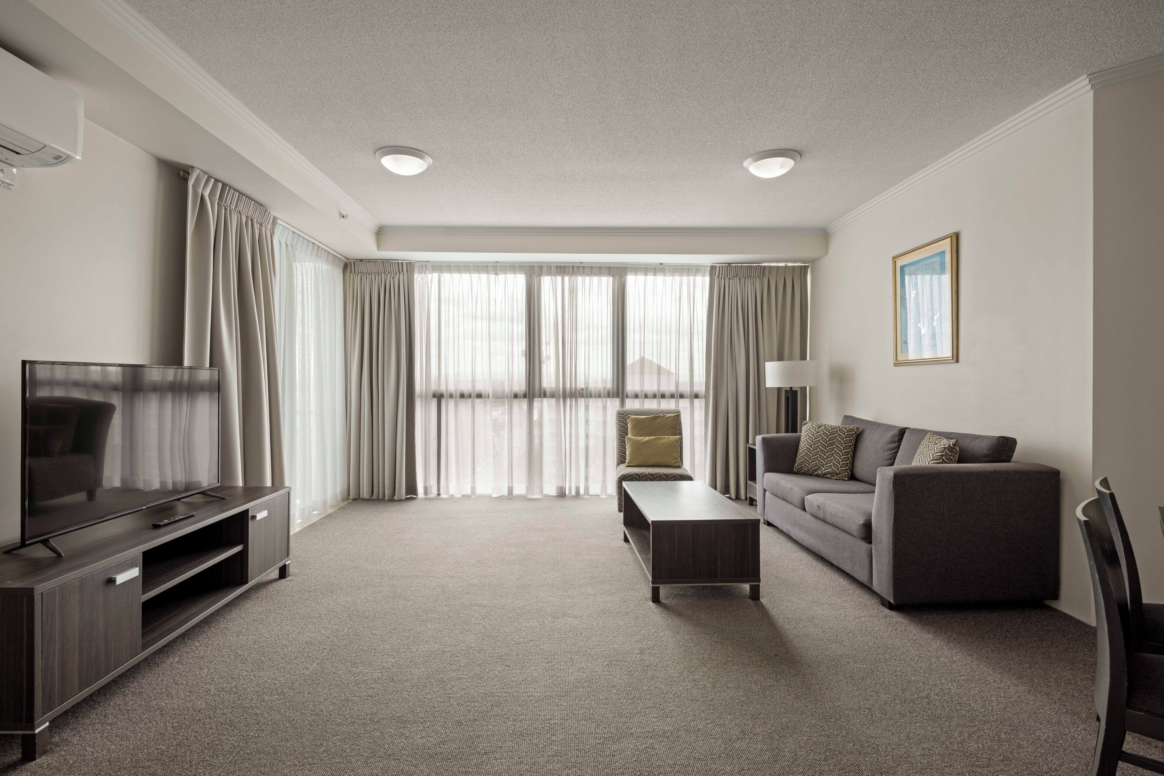 Apartment, Balcony, Ocean View | Living area