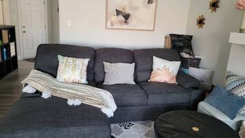 Phòng, 2 phòng ngủ, lò sưởi | Khu phòng khách