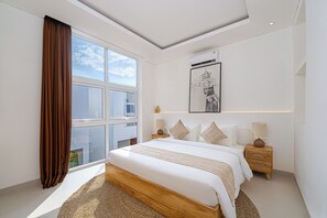 Villa estándar, balcón