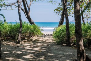 On the beach - Casa Palmas. Beachfront Villa Escape w/ Private Pool & Direct Beach Access (Tamarindo)