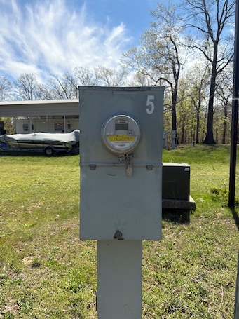 Property grounds. Tranquil campground in Camdenton perfect for your outdoor escape by the lakeside