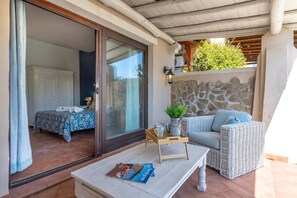 Terrace/patio - Villa White & Blue - Private Pool (Campanedda)