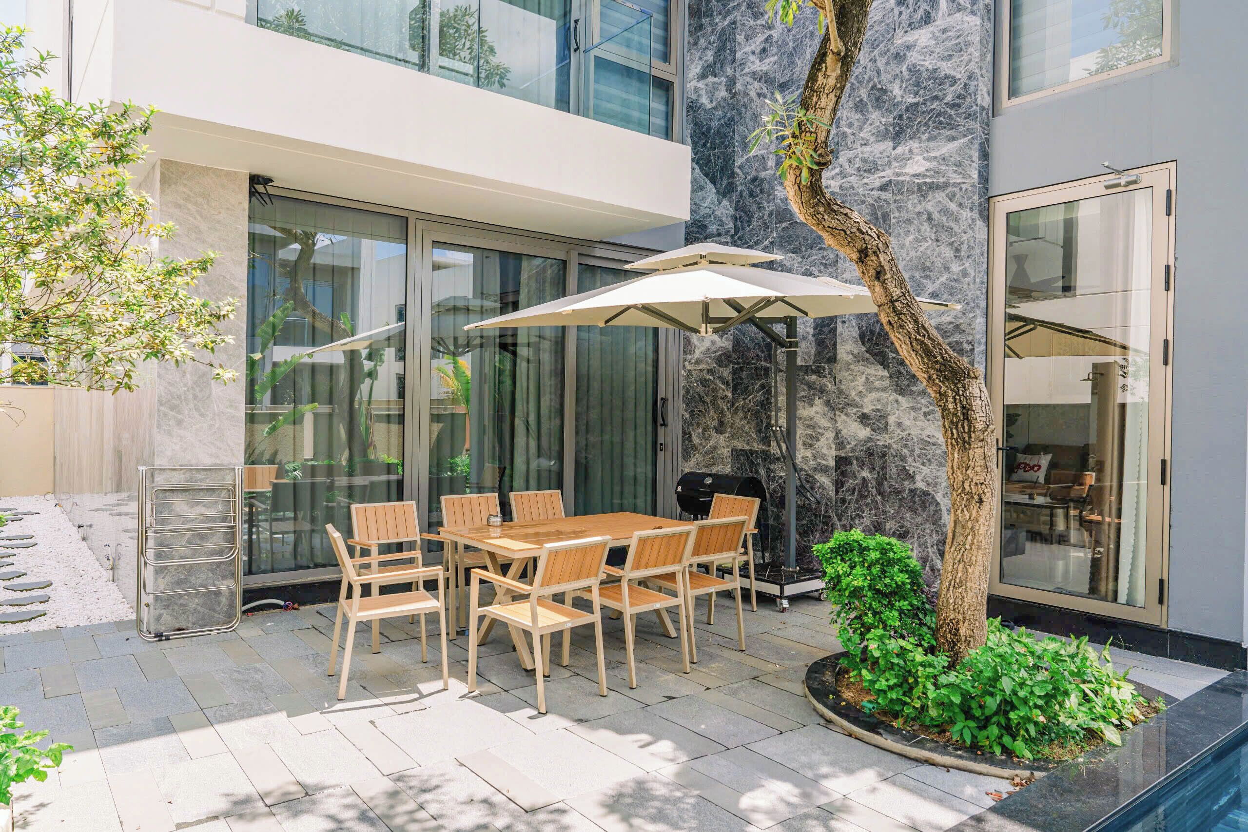 Villa Junior - utsikt mot floden