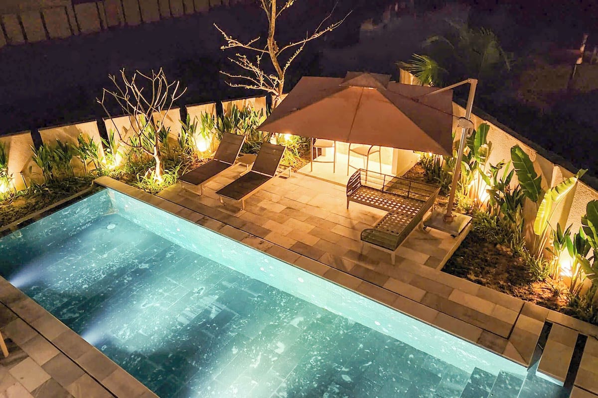 Biệt thự có thiết kế đặc trưng, quang cảnh sông