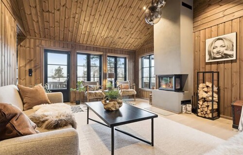 Schönes Haus in Flå mit Sauna