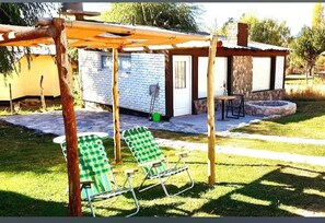 Terrace/patio - Cabañas SOLAIRE (Potrerillos)