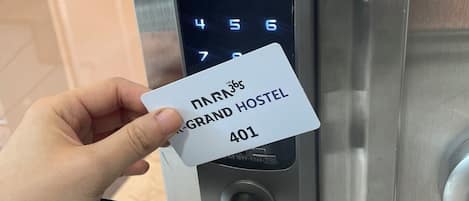 施設の正面