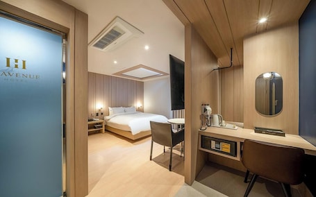 Avenue SKY View | 高級寝具、羽毛の掛け布団、セーフティボックス (室内)、WiFi (無料). H Avenue Dongseong-ro Daegu Station