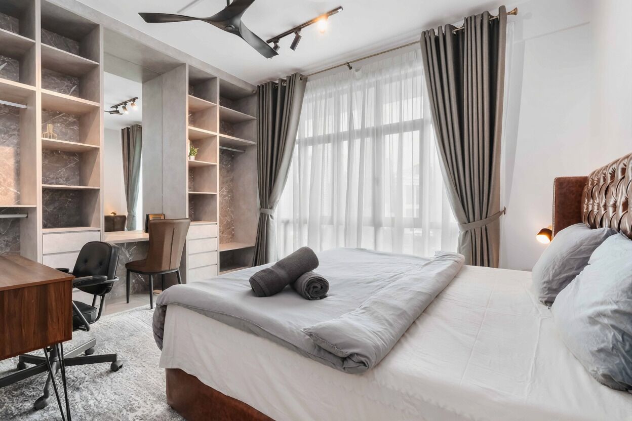 Design Apartment, 3 Bedrooms, City View