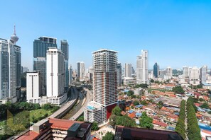 Căn hộ Gallery, 3 phòng ngủ, quang cảnh thành phố | Quang cảnh ban công