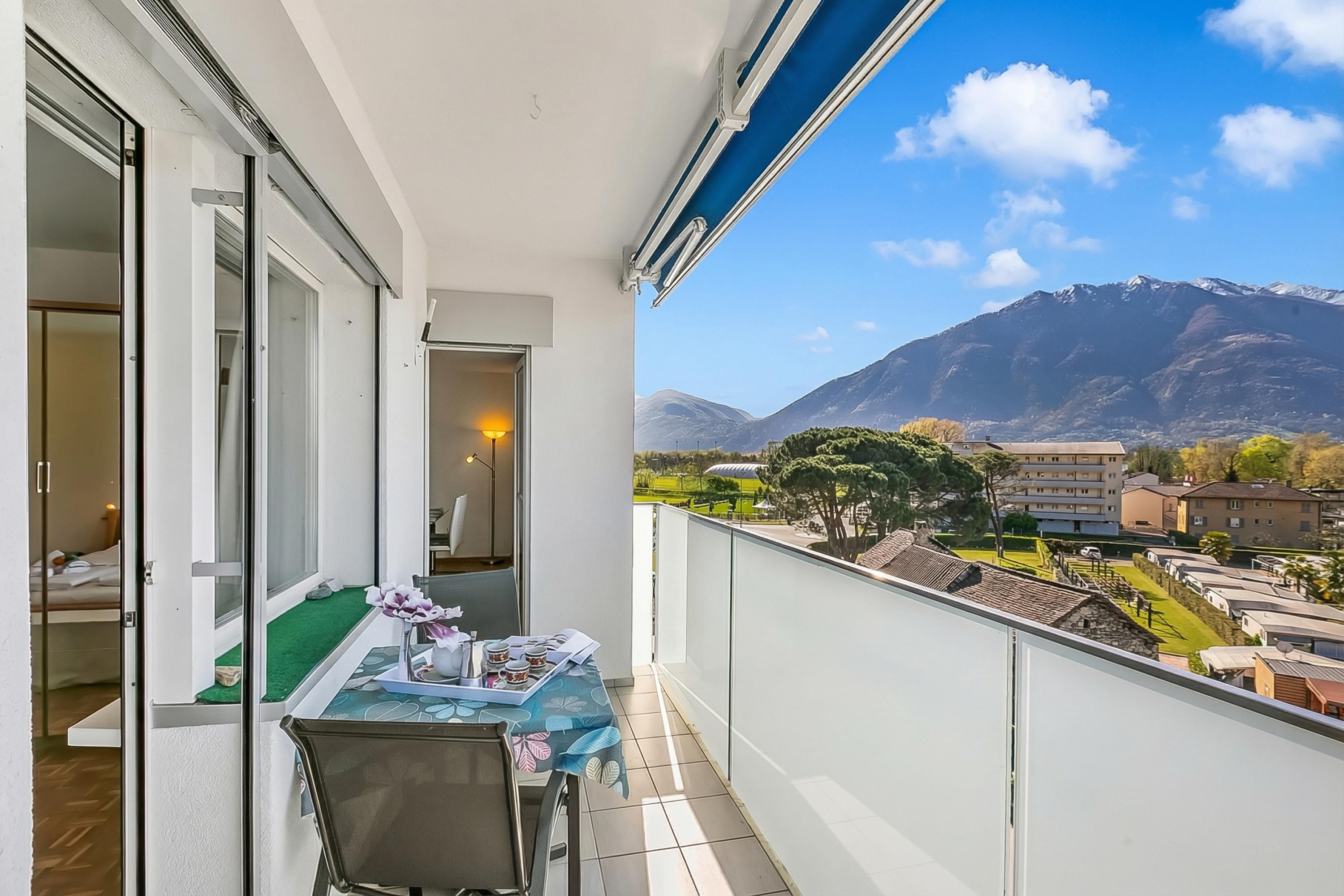 Familienapartment, 2 Schlafzimmer, Balkon (Il Tenero Appartamento with Balcony) | Balkon